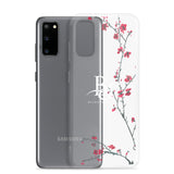 Samsung Case BS Cherry-tree White Logo