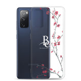 Samsung Case BS Cherry-tree White Logo
