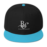Snapback Hat BS White Logo