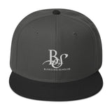 Snapback Hat BS White Logo