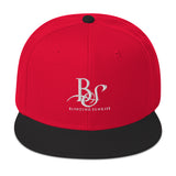 Snapback Hat BS White Logo