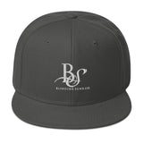Snapback Hat BS White Logo