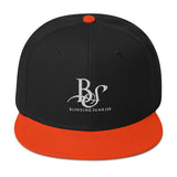 Snapback Hat BS White Logo