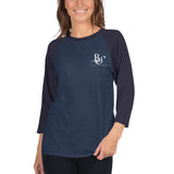 3/4 sleeve T-shirt BS White Logo