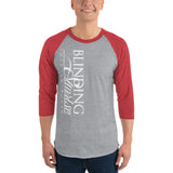 3/4 sleeve T-shirt BS Vertical White Logo (Man)