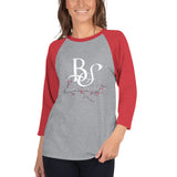 3/4 sleeve T-shirt BS Cherry-tree White Logo