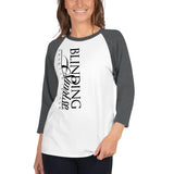 3/4 sleeve T-shirt BS Vertical Black Logo
