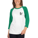 3/4 sleeve T-shirt BS Black Logo