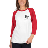 3/4 sleeve T-shirt BS Black Logo