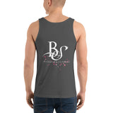 Tank Top BS-Cherry-tree White Logo (Unisex)