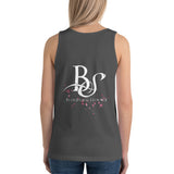 Tank Top BS-Cherry-tree White Logo (Unisex)