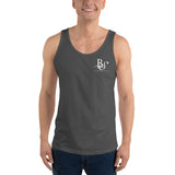 Tank Top BS-Cherry-tree White Logo (Unisex)