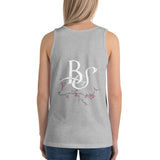 Tank Top BS-Cherry-tree White Logo (Unisex)