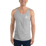 Tank Top BS-Cherry-tree White Logo (Unisex)