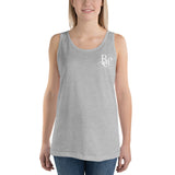 Tank Top BS-Cherry-tree White Logo (Unisex)
