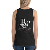 Tank Top BS-Cherry-tree White Logo (Unisex)