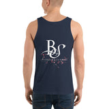 Tank Top BS-Cherry-tree White Logo (Unisex)
