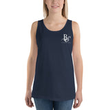 Tank Top BS-Cherry-tree White Logo (Unisex)