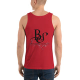 Tank Top BS-Cherry-tree Black Logo (Unisex)