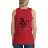 Tank Top BS-Cherry-tree Black Logo (Unisex)