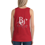 Tank Top BS-Cherry-tree White Logo (Unisex)
