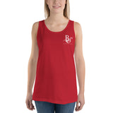 Tank Top BS-Cherry-tree White Logo (Unisex)