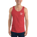 Tank Top BS-Cherry-tree White Logo (Unisex)