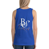 Tank Top BS-Cherry-tree White Logo (Unisex)