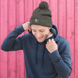 Pom-Pom Beanie BS Logo