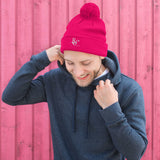 Pom-Pom Beanie BS Logo