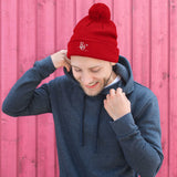 Pom-Pom Beanie BS Logo