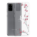 Samsung Case BS Cherry-tree White Logo