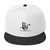 Snapback Hat BS Black Logo