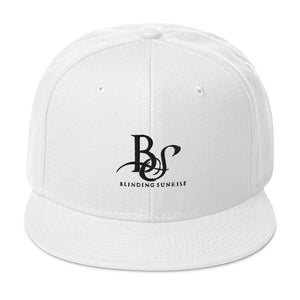 Snapback Hat BS Black Logo